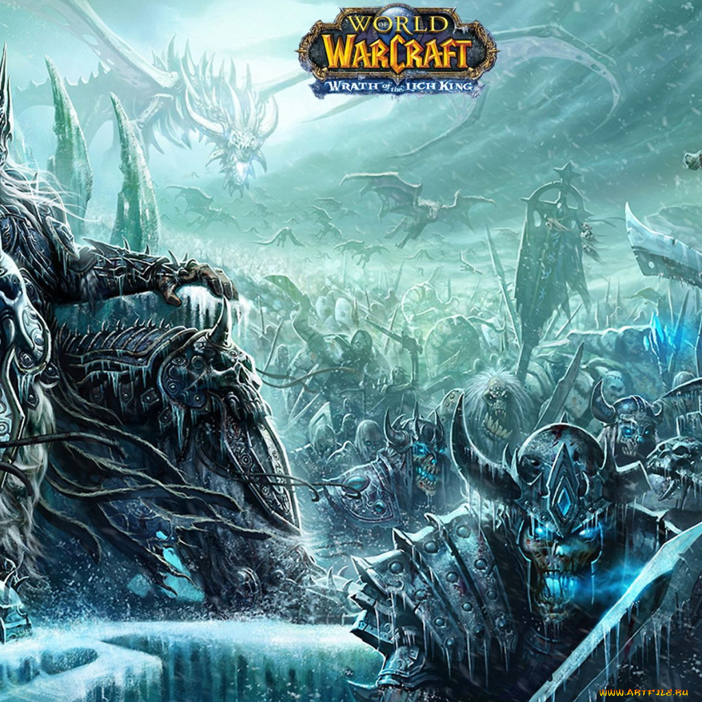 Обои World of Warcraft: Wrath of the Lich King Видео Игры World of Warcraft:  Wrath of the Lich King, обои для рабочего стола, фотографии world, of,  warcraft, wrath, the, lich, king, видео,